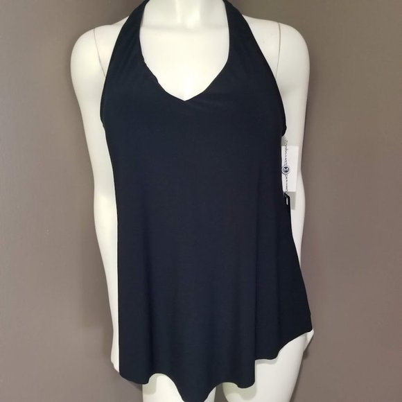 Magicsuit Solid Taylor  Tankini Swim Top Black Size 14 - Picture 2 of 8